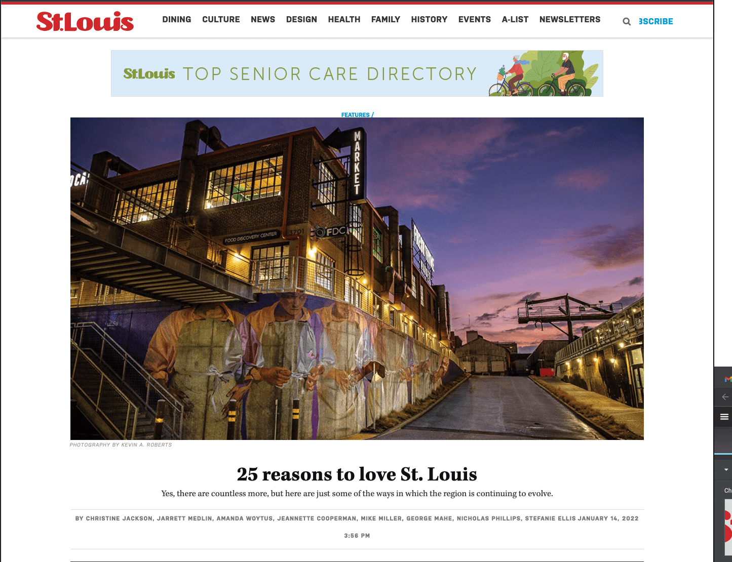 25 Reasons to Love St. Louis | Modern Living | Chelsea, Tribeca & SoHo